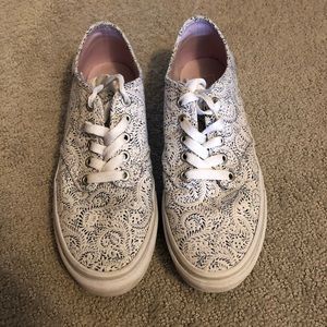 Women’s Paisley Patterned Vans
